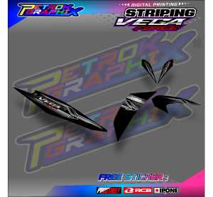 STRIPING VARIASI YAMAHA VEGA FORCE /STICKER LIST VARIASI MOTOR VEGA FORCE