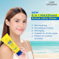 LUXE ORGANIX 6 in 1 Maxshield Active Ultra Sheer Face and Body Sunscreen 100ml. 