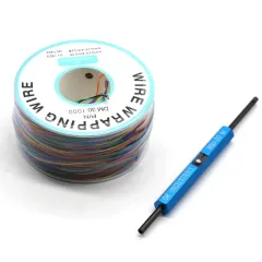 36m/Box 118ft Hook-up Stranded Wire 24 AWG UL3132 Flexible