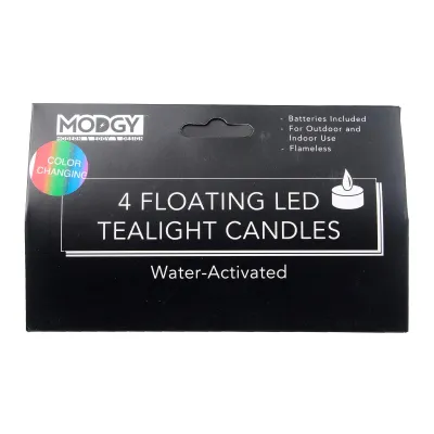 Modgy Floating Tealight Multi Colour