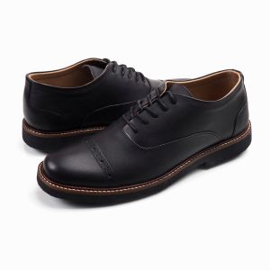 JAZZ 02 BROWN (KULIT ASLI) |ManNeedMe x Reyl| Sepatu Pantofel Pria Formal