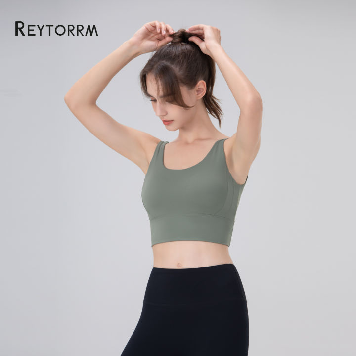 Reytorrm%20Sport%20Bra%20Push%20Up%20BH%20Pakaian%20Olahraga%20Kekuatan%20Tinggi%20Shockproof%20Fitness%20Vest%20Running%20Yoga%20Bra%EF%BC%88WX015)%20-%20Image%207