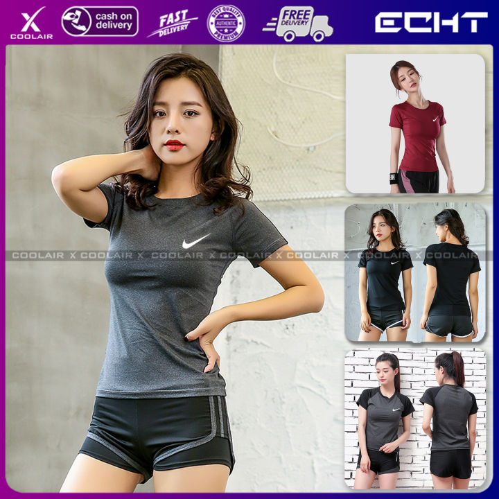 NK Dri-Quik Women Compression Shirt For Running /Jogging/Yoga/Out