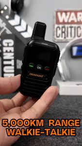 OKARADIO P02 Global POC Radio 6000KM Long Range Walkie Talkie IP67 Waterproof Free Netrork SIMCard Long Range No License Required Mini Two Way Radio Type-C Charging for Family Logistics Outdoor Adventures Emergency COD