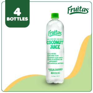 Fruitas Coconut Juice 1L - Bundle Fresh Coconut Juice Drink Beverage Buko