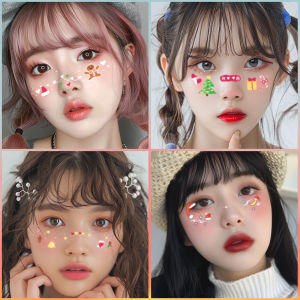 Tattoo Sticker Cute Face Stickers Cartoon Suitable for All Kinds of Children Safety Props