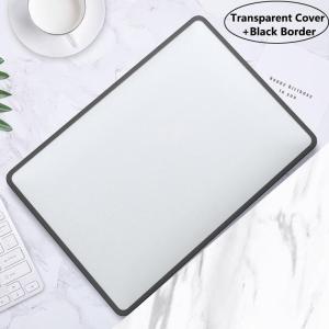 TPU Edge Pc Matte Laptop Case For MacBook Air 13 Case A2337 Air 15.3 A2941 Pro16 A2780 2023 Cover M1 2021 Mac Pro 14 M2 Pro 13 Silicone Soft Edge Protection