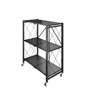 LEXING SHELF RACK Foldable Storage Rack With Wheels Rack Shelf Cabinet Storage HIGH QUALITY
