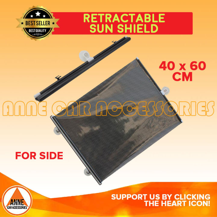Car Auto Retractable Sun Shield / Shade Windshield Window Sunshield Sunshade 3 Sizes Available ( 40 x 60 cm / 50 x 125 cm / 58 x 125 cm / 68 x 125 cm ) Anne Car Accessories Accessory