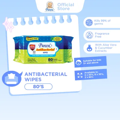 Pureen Antibacterial Wipes