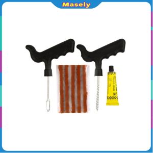 Masely Car and motorcycle Tubeless Tire Repair Tools Kit bicycle Accessories 8pcs/6pcs