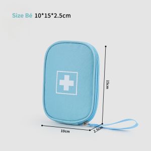 Túi Đựng Đồ Y Tế Dụng Cụ Sơ Cứu Y Tế Túi Y Tế Mini Nhiều Ngăn Tiện Dụng Nhỏ Gọn Đi Du Lịch