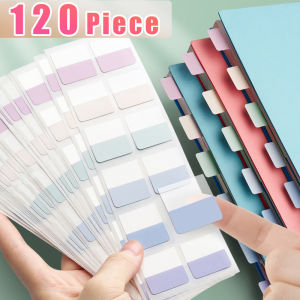 Waterproof Self-adhesive Morandi Index Label Sticker Notebook Classification Location Stickers Label