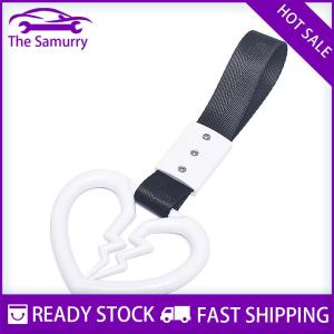 Samurry ✨Hot Sale✨ JDM Ring Japanese Subway Train Bus Car Handle Cute Broken Heart Handle Hand Strap Rear Front Bumper Warning Ring