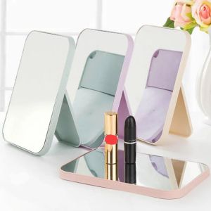 Face Makeup Mirror Desktop Vanity Mirror Large Folding Portable Square Mirrors