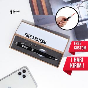 Pen Laser Pointer 4 in 1 - Pulpen Premium Presentasi Proyektor Papan Tulis Laser Merah untuk Presentasi
