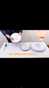（8h ship）LED Ceiling Light 18W 30W 42W 3Color Dimmable Ultra Thin Ceiling Lamp for Home Room