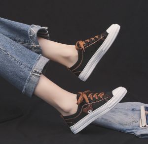 BAG ENTER Sh48 Sepatu Kanvas Wanita Casual Bear Women Canvas Shoe