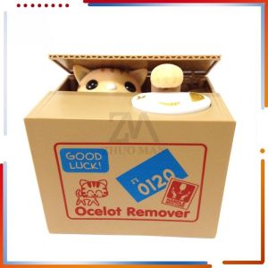 กระปุกออมสิน ออมสินแมว ราคาถูก แมวขโมยเหรียญ สินค้าคุณภาพ(พร้อมส่งจากไทย)