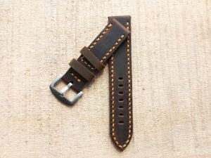 Tali Jam Kulit Sapi Hitam JM8923 COD Strap