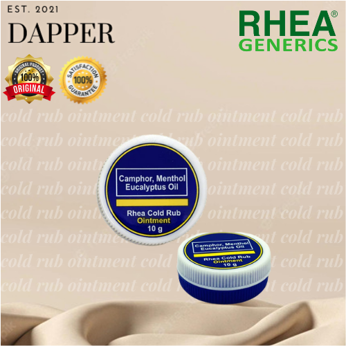 COLD RUB OINTMENT Rhea Authentic Brand 10g