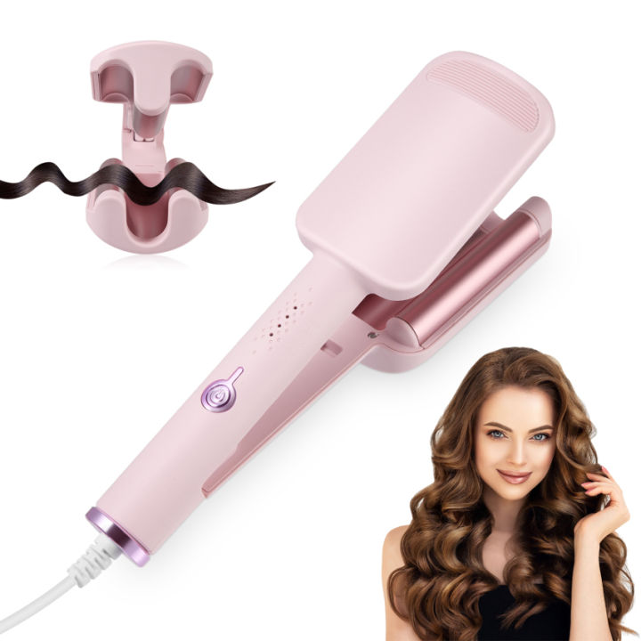 Water Ripple And Big Wave 32mm Splint French Toast Curling Wand, Water  Ripple Curling Hair, Wool Curling Tongs, Negative Ion Curling Iron