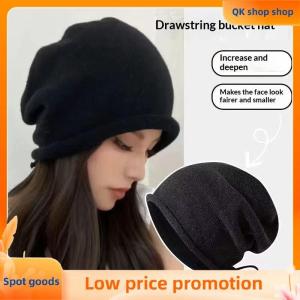 ✨QK shop✨ Winter Plush Beanies Cute Knit Hat For Women Girls Cute Ear Muffs Windproof Knitted Cap For Cold Weather