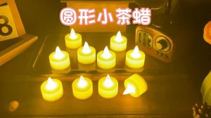 Wholesale 10pcs Valentines Day Decorative Candles Tealight Flameless Candles Electric Candles Wedding Proposal Party