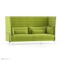 Vitra Alcove 2-Seater Highback Sofa, Comfortable Sofa, Reception Sofa, Comfy Sofa, Office Cubicle Sofa, Office Furniture - NewStar Furniture. 