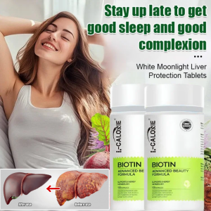 Liver Cleanse Detox Supplement Milk Thistle Extract Capsules for Healthy Liver Function Support Antioxidant