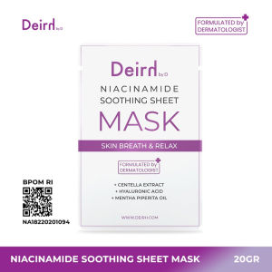 DEIRH BY D - NIACINAMIDE SOOTHING SHEET MASK