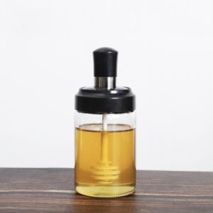 Lọ đựng gia vị - hũ đựng gia vị thủy tinh kèm thìa cao cấp