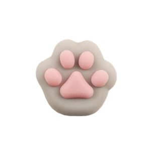 FLEURS Sensory Toy Mini Cat Paw Squeeze Toy Silicone TPR Cartoon Fidget Toy Novelty Fidget Toy Pinch Decompression Toy Funny Toys