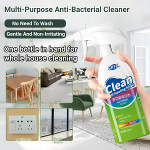 Multi-Purpose Cleaner Highly Concentrated Anti-Bacterial Cleaner Spray No Need To Wash Foam Cleaner Fabric Kitchen Bathroom Floors Powerful Stain Removal Cleaner