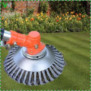 หัวตัดหญ้าเหล็กไวร์สำหรับเครื่องตัดหญ้า ทนทานต่อการใช้งานในสวนและสนามหญ้า