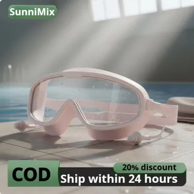 Wide View Adult Swimming Goggle Anti Fog Panoramic Professional Swim Glasses Adjustable Strap for Pool and Beach