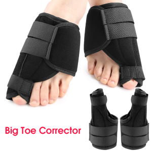 1Pair Bunion Corrector Orthotics Hallux Valgus Straightener Separator Big Toe Corrector Bone Correction Pedicure Bunion Splints Foot Pain Relief