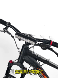 Đèn Led trước và đèn hậu phù hợp với trường hợp khẩn cấp cường độ cao xe đạp Đèn Pin cho an toàn đêm đi xe đạp