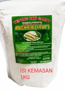 Tepung pati garut pati angkrik ISI 1 kg tepung garut tepung irut untuk sakit asam lambung herbal untuk gerd dan maagh atasi tukak lambung gerd tukak lambung ambil dr kampung