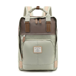 MINGKE Backpack Schoolbag Laptop Bag 13 14 inch for Women Water Resistant Shockproof College Student Fashion Classic