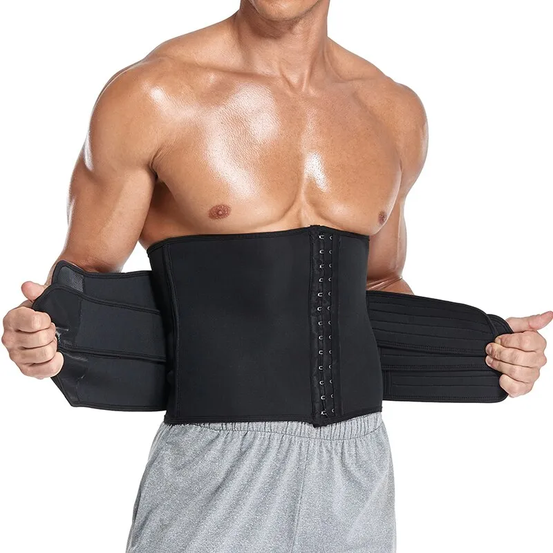 Men / Man Waist Trainer Body Shapers Abdomen Slimming Belt Modeling Strap  Sheath Weight Loss Belly Shapewear Workout Trimmer Corset