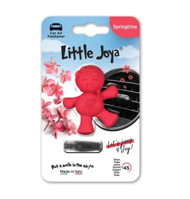 Little Joe Car Air Freshener | Strawberry Cherry & Blueberry Scents | Long-Lasting Vent Clip Air Freshener | Made in Italy