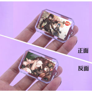 READY STOCK Genshin Impact HUTAO Acrylic Keychain Anime Double Sided Keychains Pendant ZHONGLI FURINA HU TAO NAHIDA WANDERER Furina YAE MIKO RAIDEN