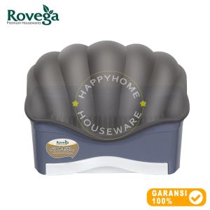 ROVEGA Dish Drainer Rak Piring Shella Tempat Piring Serbaguna Model Tutup Kerang Berkualitas