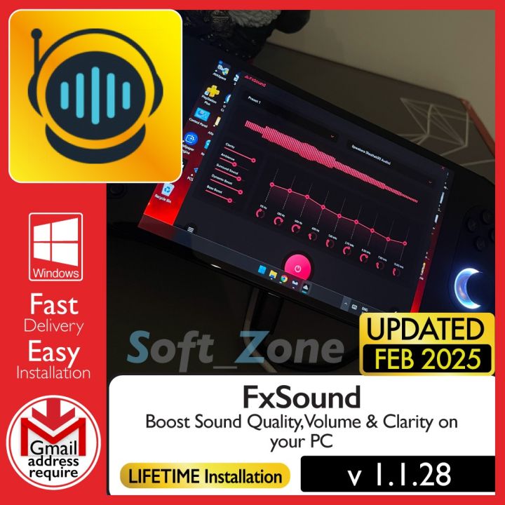 FxSound 1.1.28 - Boost Sound Quality, Volume & Clarity on your PC | Windows - SOFTWARE
