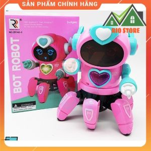 ROBOT Đồ Chơi Nhảy Múa Theo Nhạc Đồ chơi trẻ em Robot phát nhạc Riostore
