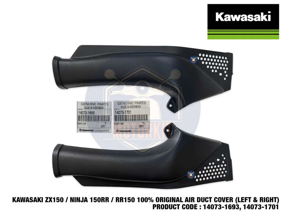 KAWASAKI ZX150 NINJA 150RR RR150 100% ORIGINAL DUCT COVER DASH