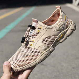 Sepatu Hiking Pria Olahraga Gunung Mendaki Trekking Adventure Touring Ringan Santai Waterproof Outdoor Sports Kekinian Keren Sneakers  410