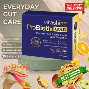 Vitashine ProBiotix Gold Probiotics for Healthy Gut & Clear Skin Exp 01/2026