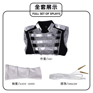 Michael Jackson cos The Jackson Way to Superstar Costume for Halloween Stage Performance cosplay